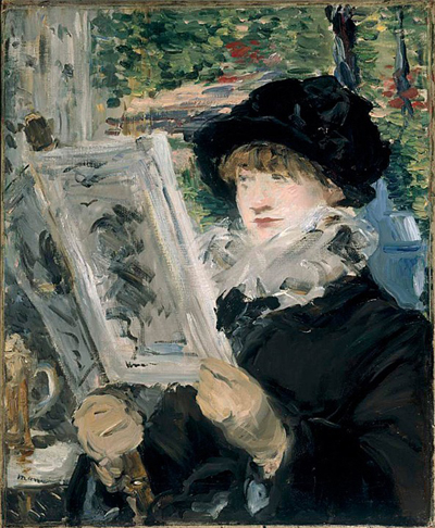 Monet en Manet Lezende vrouw 1878 (002)