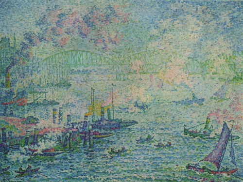 Paul Signac – De haven van Rotterdam -s-