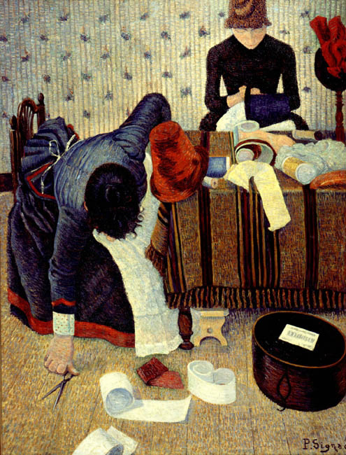 Paul Signac – De hoedenmaaksters -s-