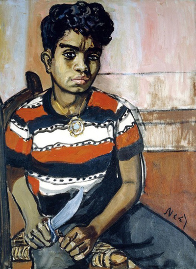 -s- Meesterlijke Vrouwen – Alice Neel Georgie Arce no 2 (002)